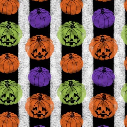 David Textiles Pumpkin Stripe