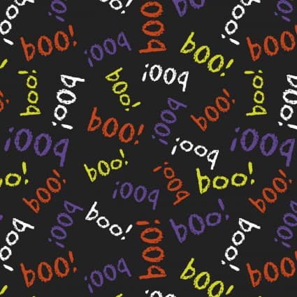 David Textiles Scary Boo