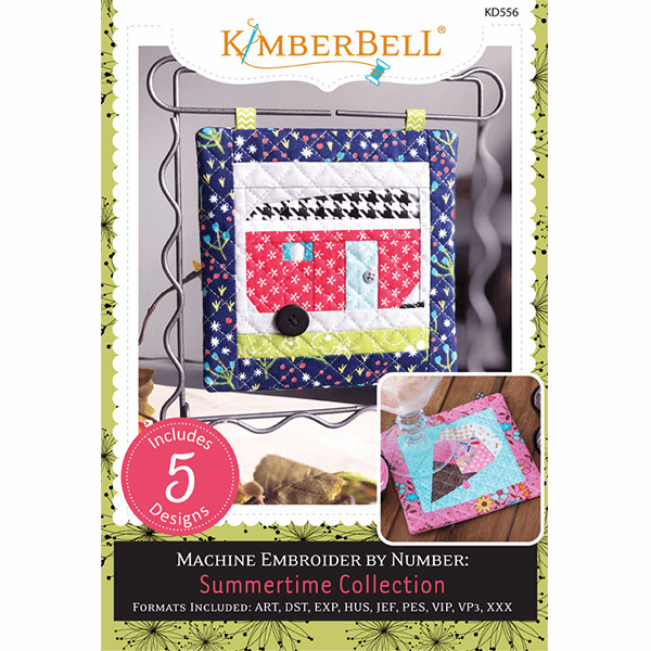 Machine Embroider by Number: Summertime Collection