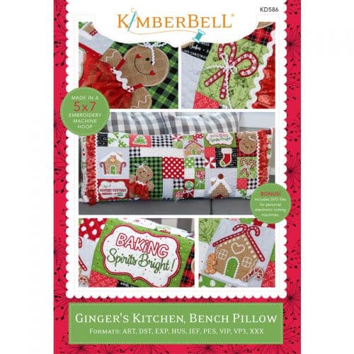 Ginger's Kitchen Bench Pillow