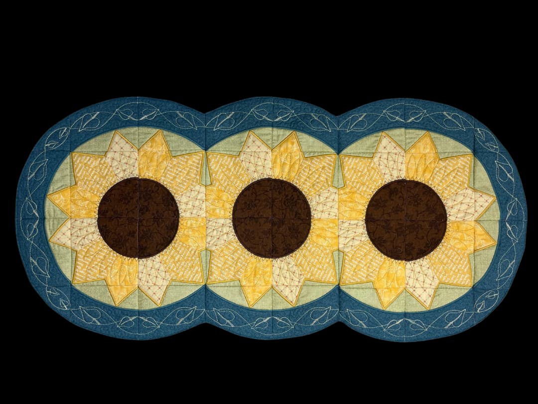 Sunflower Table Topper - Digital Library