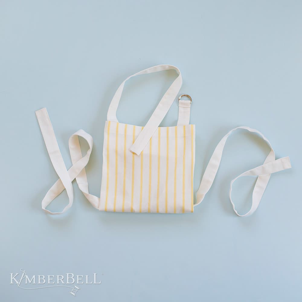 Pinstripe Apron Blank (Yellow) — image 2
