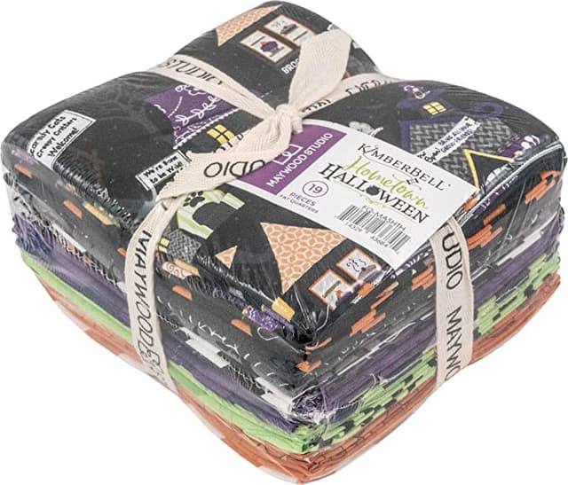 Hometown Halloween Candy Corn Quilt Shop Fat Quarters