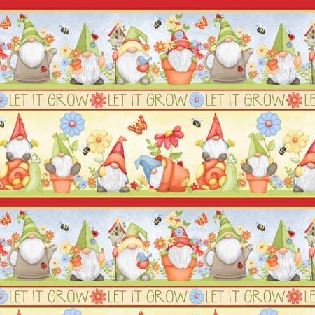 Gnome is Where Your Garden Grows — Gnomes Novelty Stripe