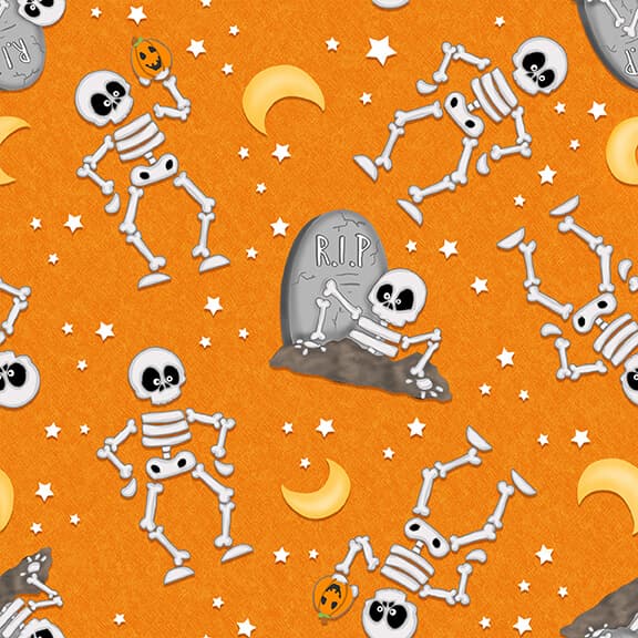A Haunting We Will Glow — Skeleton