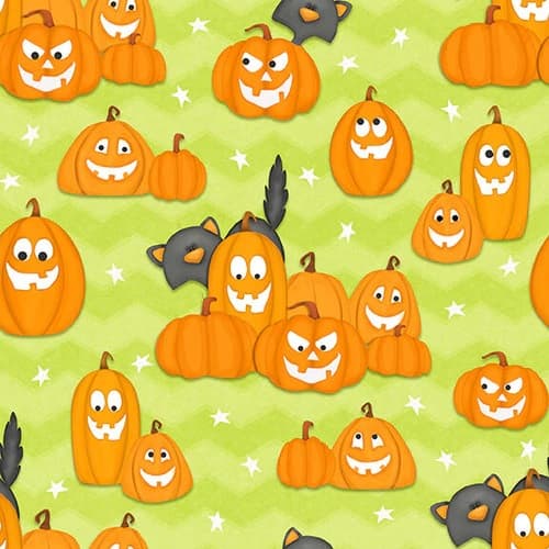 A Haunting We Will Glow — Pumpkins