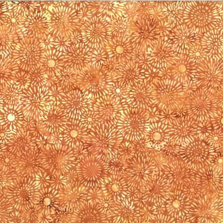 Hoffman Bali Batik — Petal Burst Chai Tea