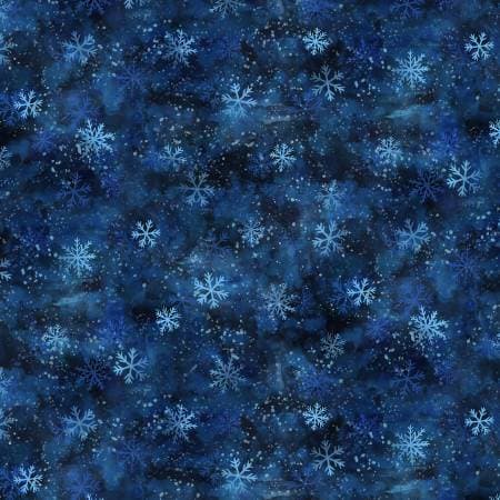 Hoffman Furever Cheerful — Snowflakes