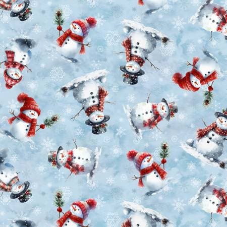 Hoffman Cozy Tidings — Ice Blue