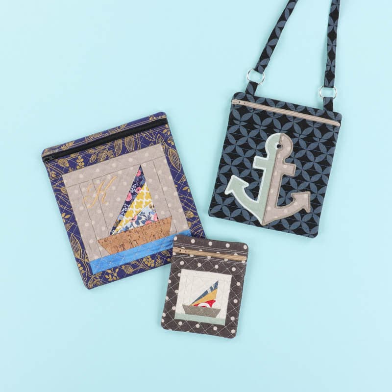 Kimberbell Designs Crossbody Bag Trio Vol 1 Nautical