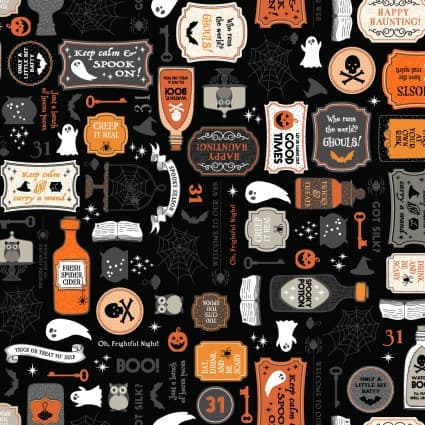 Pumpkins & Potions — Potions - Black