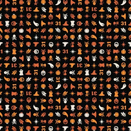 Pumpkins & Potions — Halloween Charms - Black