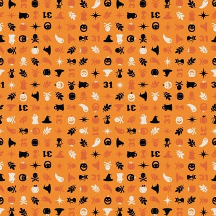 Pumpkins & Potions — Halloween Charms - Orange