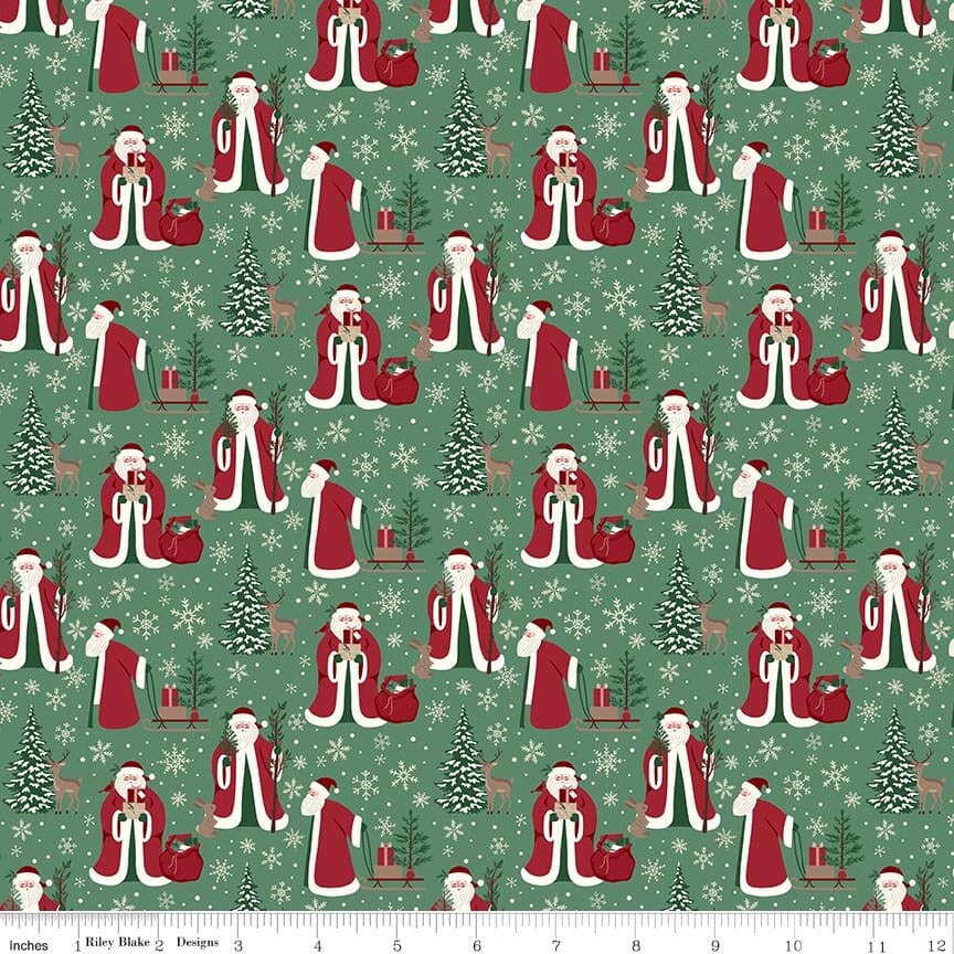 Christmas Time Main — Green