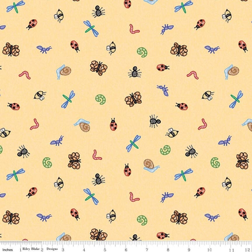 Colorful Critters Bug Toss — Yellow