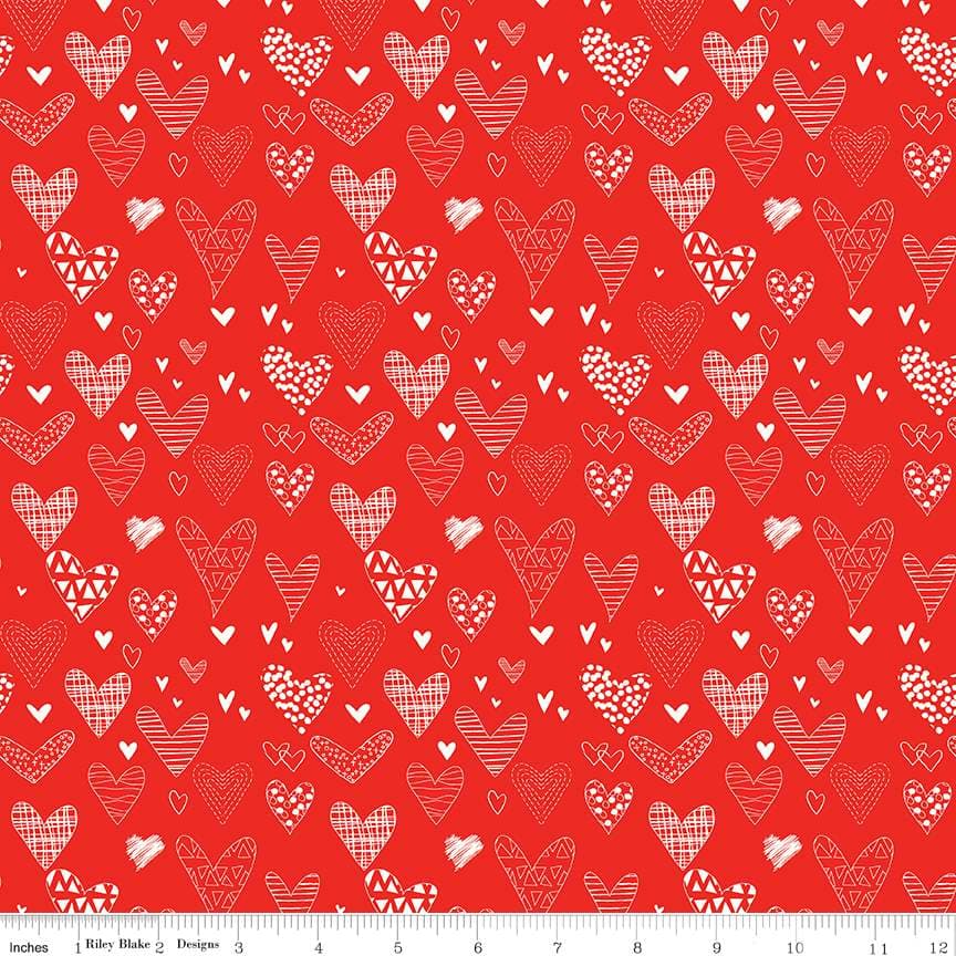 Riley Blake From the Heart — Hearts