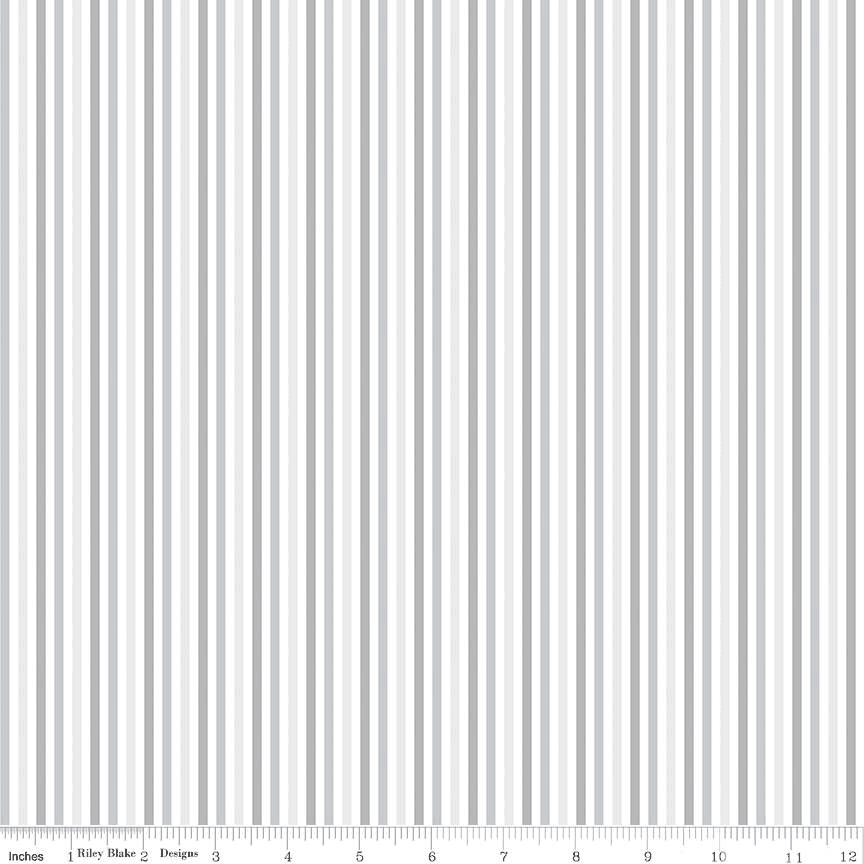 Riley Blake Blue Stitch Stripes
