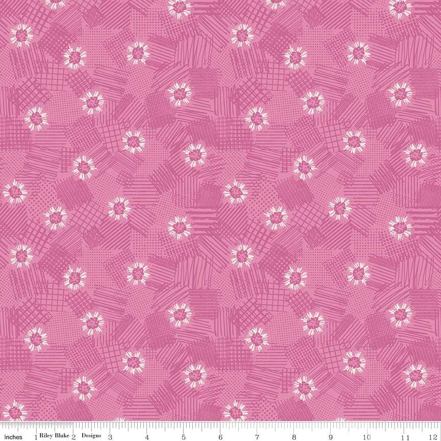Riley Blake Meadow Lane Scribbled Floral