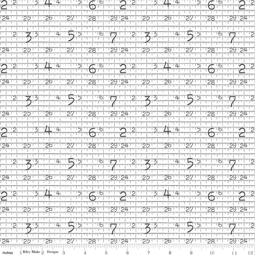 Riley Blake Hush Hush Measure Twice