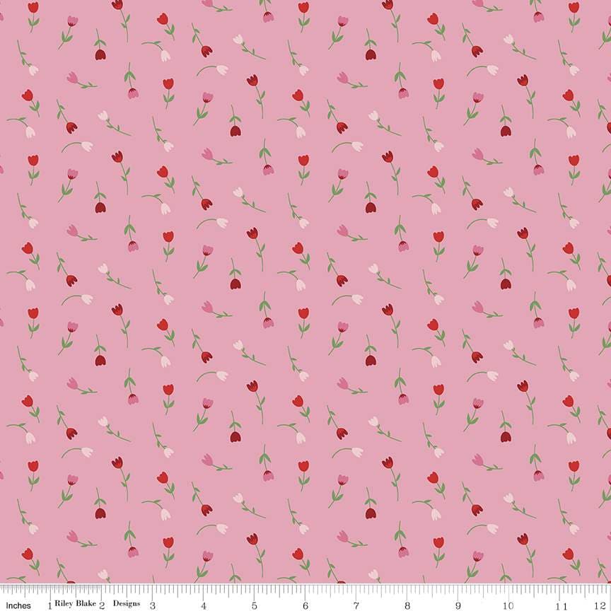 Riley Blake Falling in Love Tulips
