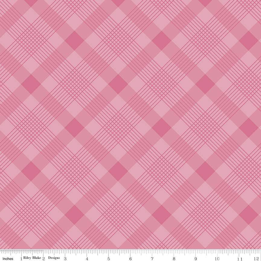 Riley Blake Falling in Love Plaid