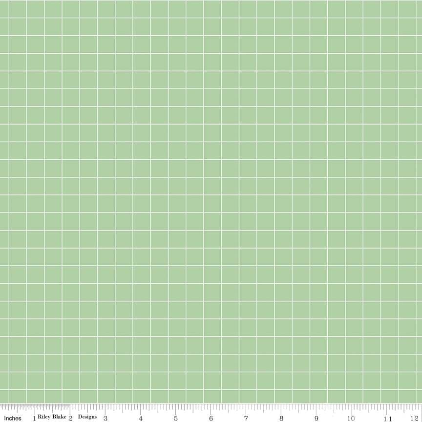 Riley Blake Misty Morning Grid