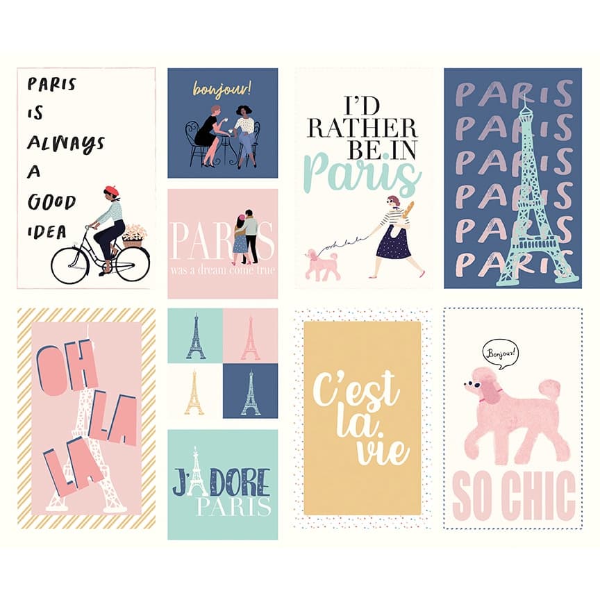 Saturday in Paris — Panel (36″)