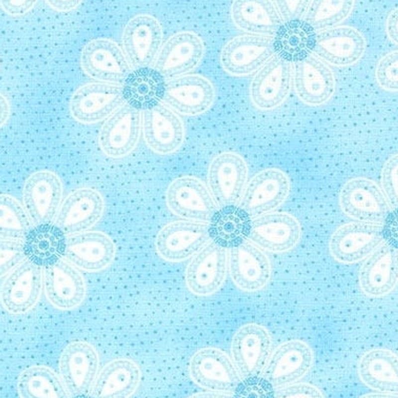 Studio E Carrot Patch — Monotone Daisy