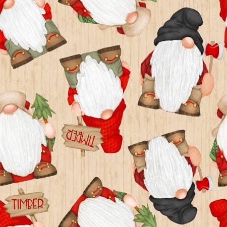 Timber Gnomies — Gnomes on Woodgrain